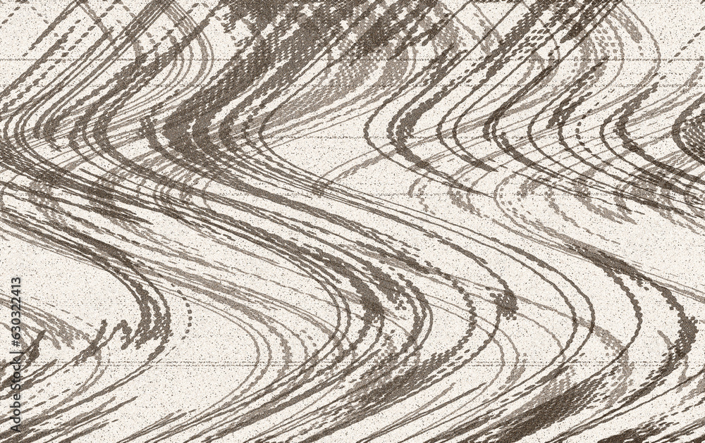 Sepia waves noise texture abstract glitch background wallpaper banner