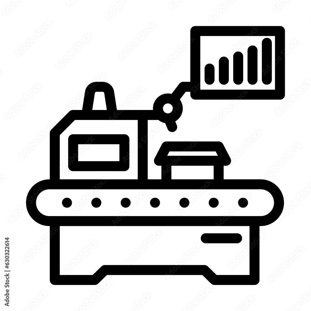 lean manufacturing mechanical engineer line icon vector. lean manufacturing mechanical engineer sign. isolated contour symbol black illustration lean manufacturing mechanical engineer line icon vector. lean manufacturing mechanical engineer sign. isolated contour symbol black illustration