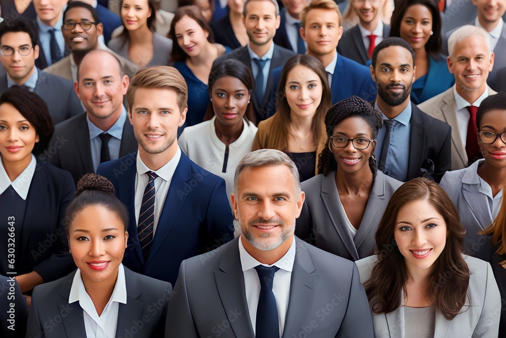 portraits of diverse business people of different ethnicities and age groups portraits of diverse business people of different ethnicities and age groups