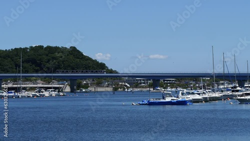 金沢八景の風景　平潟湾
