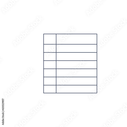 Outlined Paper Icon