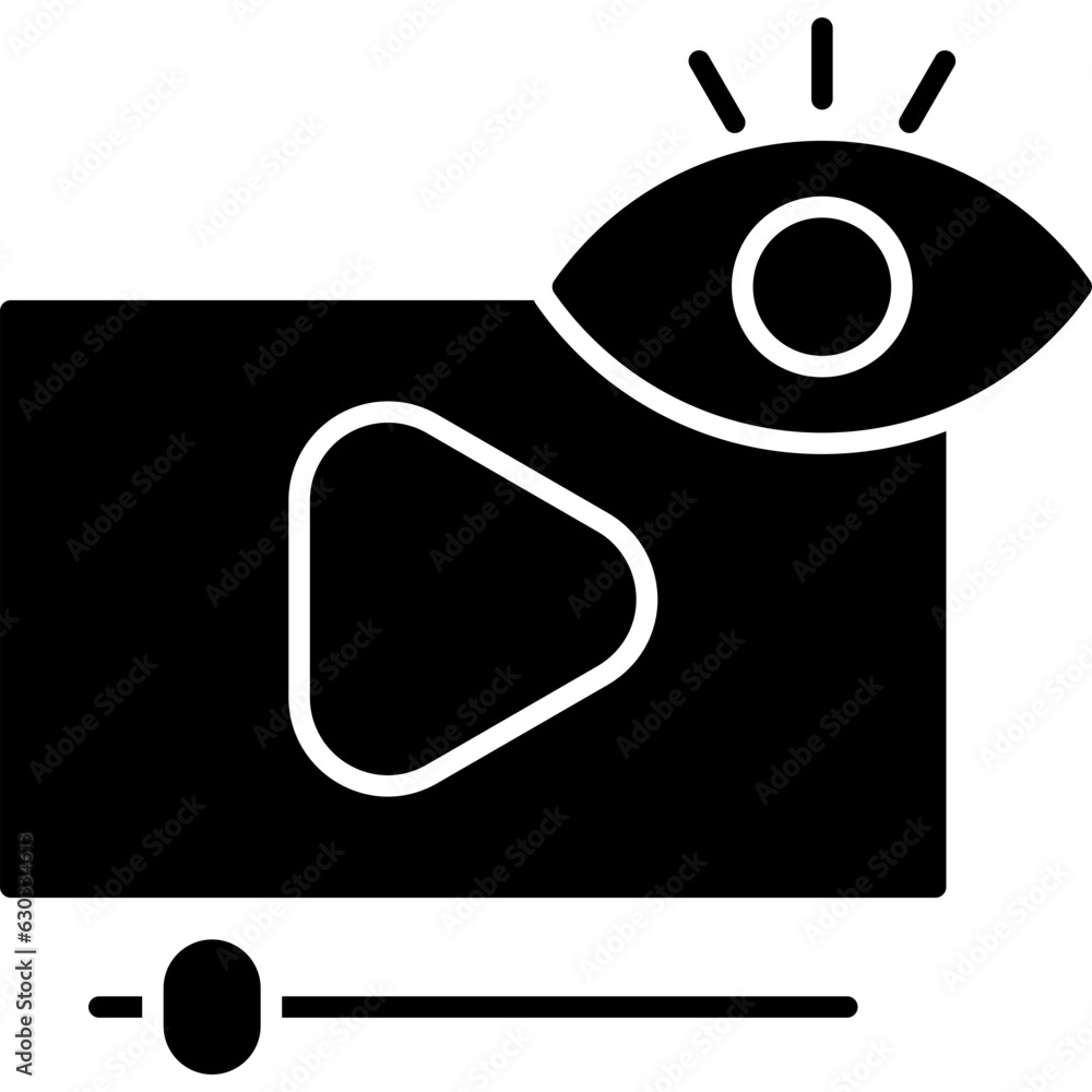 Video views Icon Video views Icon