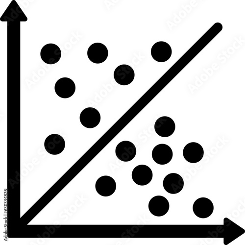 Scatter Graph Icon photo