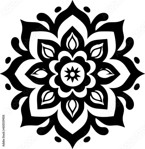 Mandala - High Quality Vector Logo - Vector illustration ideal for T-shirt graphic