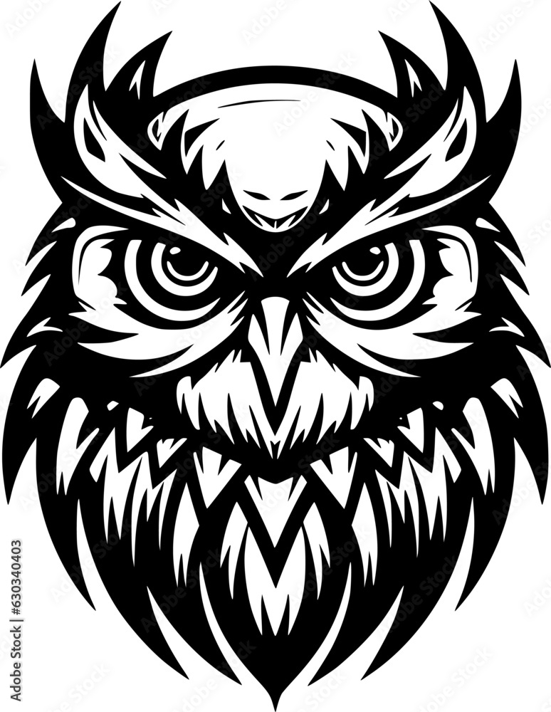 Owl | Minimalist and Simple Silhouette - Vector illustration Owl | Minimalist and Simple Silhouette - Vector illustration