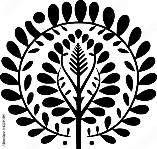 Boho - High Quality Vector Logo - Vector illustration ideal for T-shirt graphic