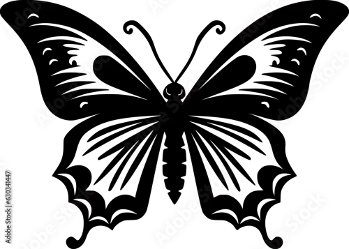 Obraz Butterfly - Minimalist and Flat Logo - Vector illustration