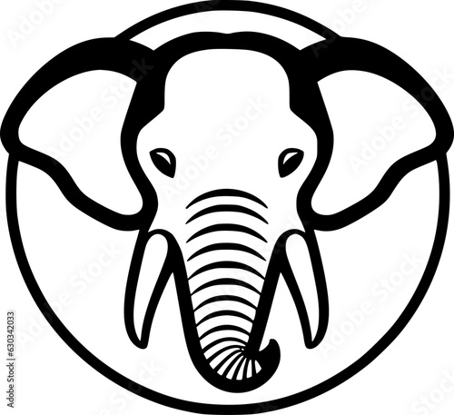 Elephant - High Quality Vector Logo - Vector illustration ideal for T-shirt graphic