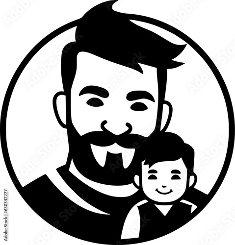 Father - High Quality Vector Logo - Vector illustration ideal for T-shirt graphic