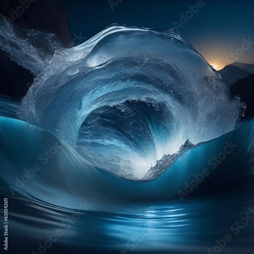 wave of water