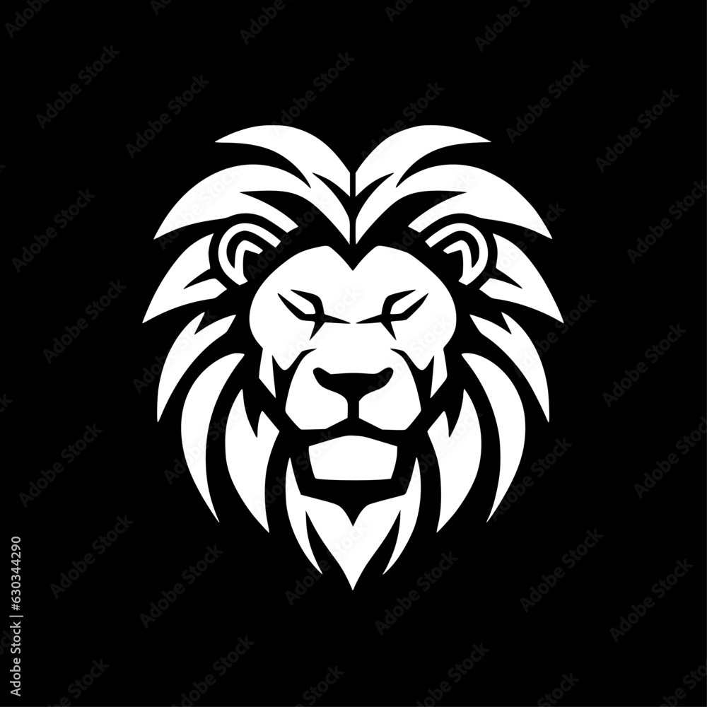 Lion | Minimalist and Simple Silhouette - Vector illustration Lion | Minimalist and Simple Silhouette - Vector illustration