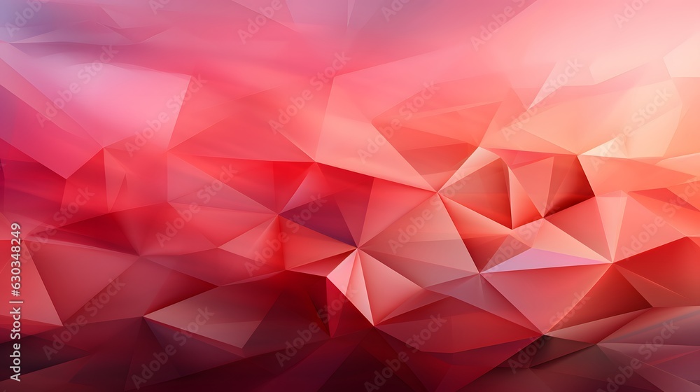 Fototapeta premium modern abstract background design with layers of textured white transparent material in triangle diamond and squares shapes in random geometric pattern.