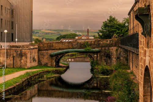 Canal Scene in Burnley