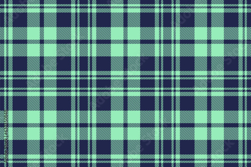 Check background fabric of textile tartan plaid with a seamless texture pattern vector.