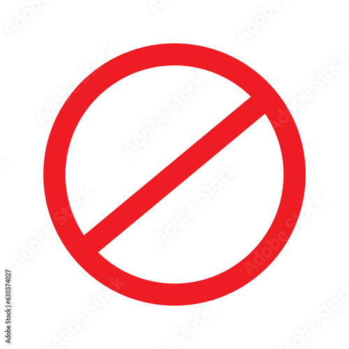 Do not enter icon on a white background Free Download Do not enter icon on a white background - GFXLoad