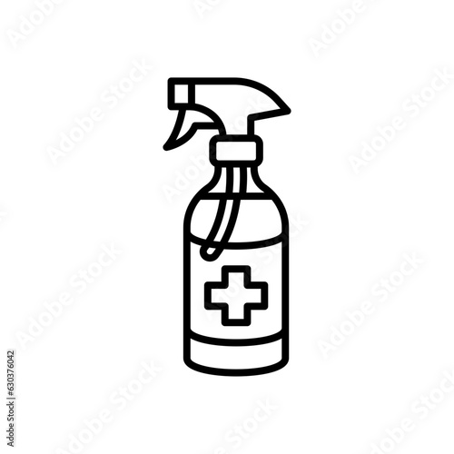 Disinfectant Spray icon in vector. Illustration