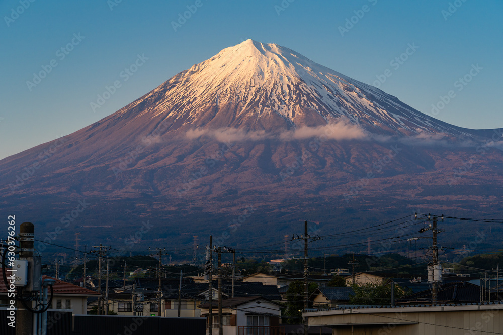 Mt. Fuji View from Hibarigaoka, Fujinomiya, Shizuoka, Japan Mt. Fuji View from Hibarigaoka, Fujinomiya, Shizuoka, Japan