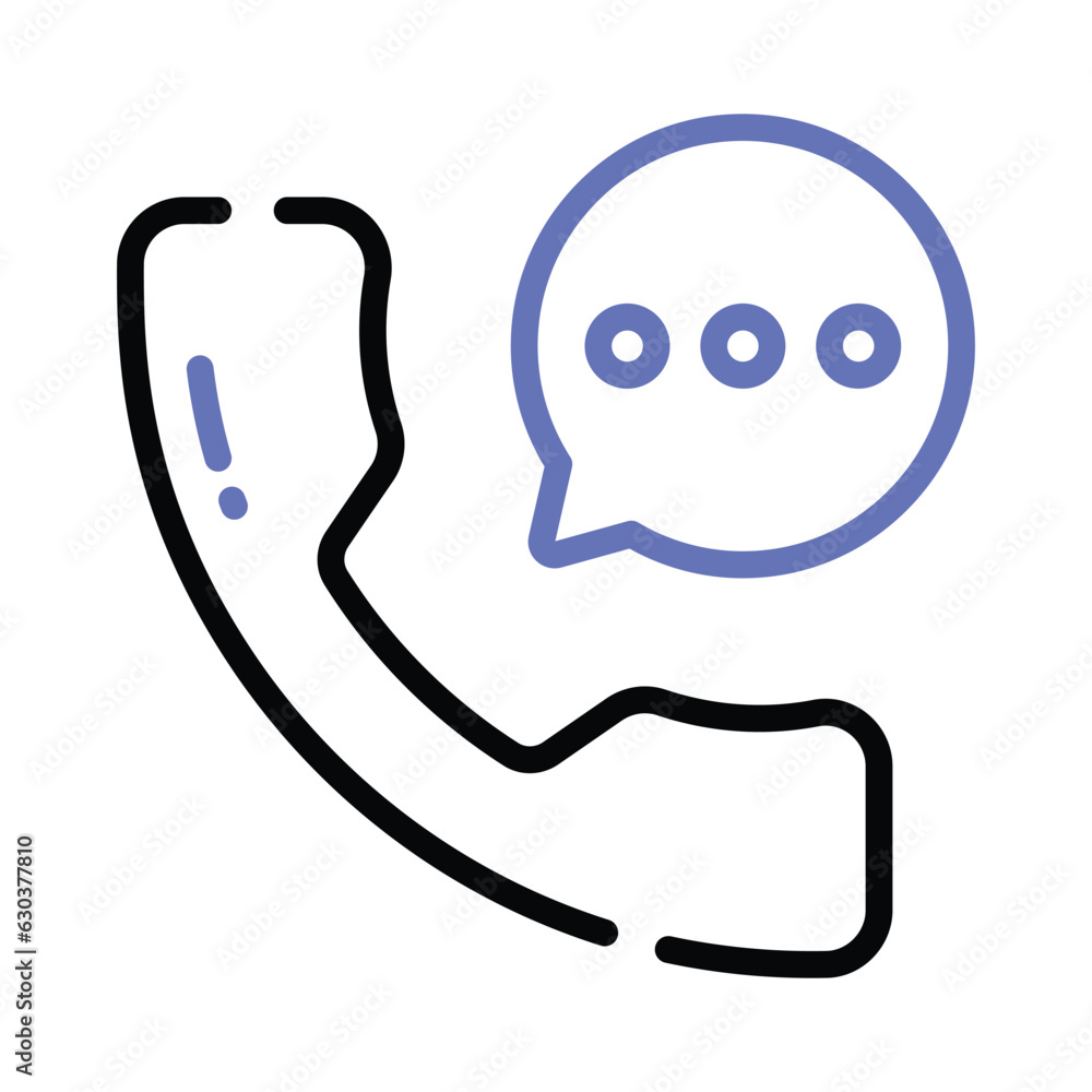An amazing icon of business call in trendy style, customizable vector of financial call An amazing icon of business call in trendy style, customizable vector of financial call