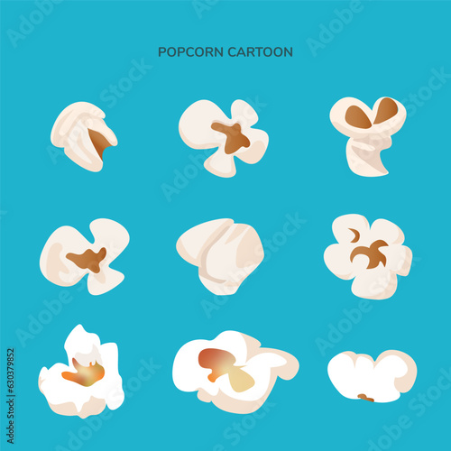 PALOMITAS DE MAIZ ANIMADAS CARICATURA DE CRISPETAS