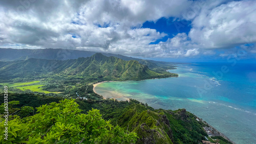 Hawaii Oahu mountains 