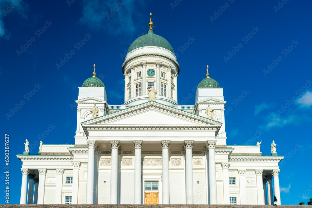 Helsinki Cathedral, Carl Ludvig Engel's grand neoclassical cathedral, Helsinki, Finland