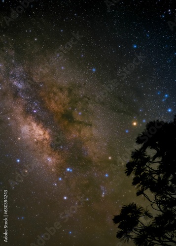 Fototapeta Naklejka Na Ścianę i Meble -  Our Galactic Home with billions of stars.