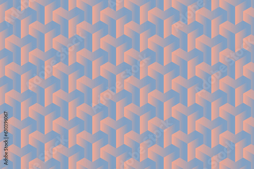 abstract blue and orange gradient geometric background