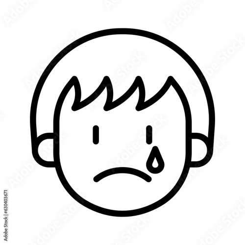 Sad icon