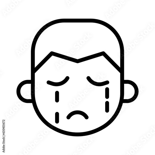 Sad icon