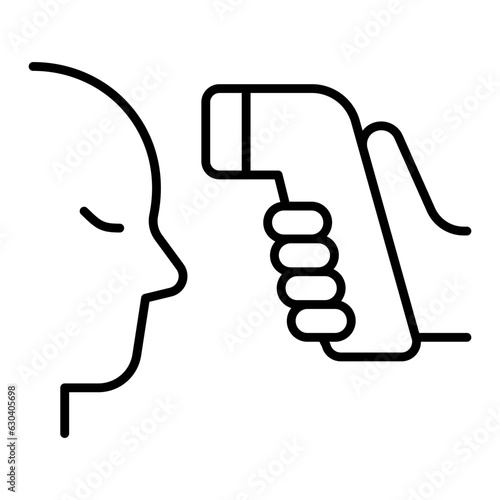 Temperature check icon