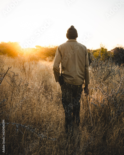 Bild auf Leinwand Ranger in africa