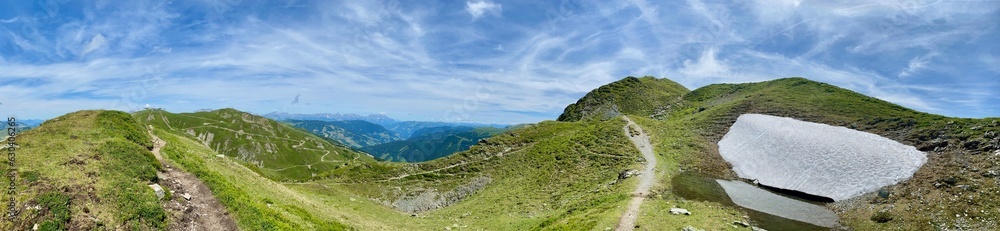 Herrliche ausblicke auf die Landschaft beim Stemmerkogel bei Saalbach-Hinterklemm