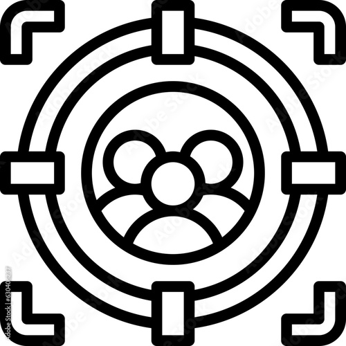 audience target icon