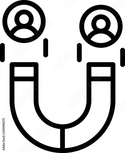 magnet audience icon