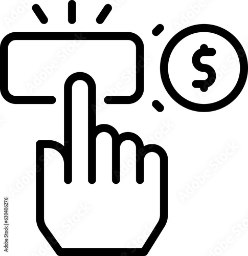 pay per click icon