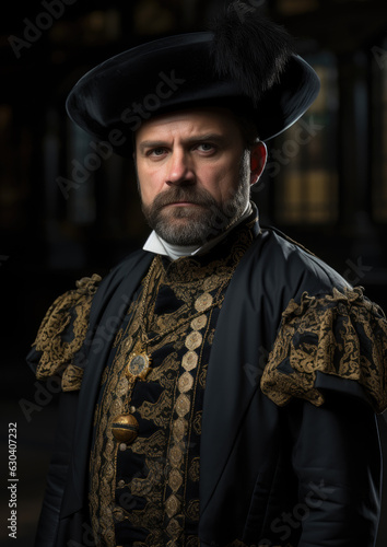 A Portrait of a 16th Century Man