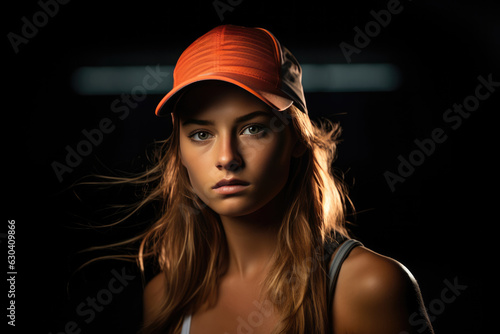 Concentrated Woman Tennis Player Stands . Female Tennis Players, Women In Sports, Concentrated Effort, Professional Tennis, Overcoming Adversity, Strength Power, Mental Toughness, Sportsmanship