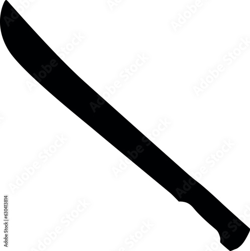 Machete Knife SVG Cut File for Cricut and Silhouette, EPS Vector, PNG , JPEG , Zip Folder