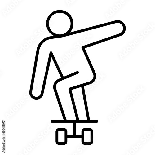 Skateboard icon