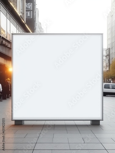 billboard on the road copy space template