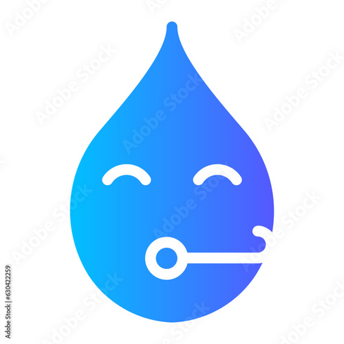 congratulation gradient icon
