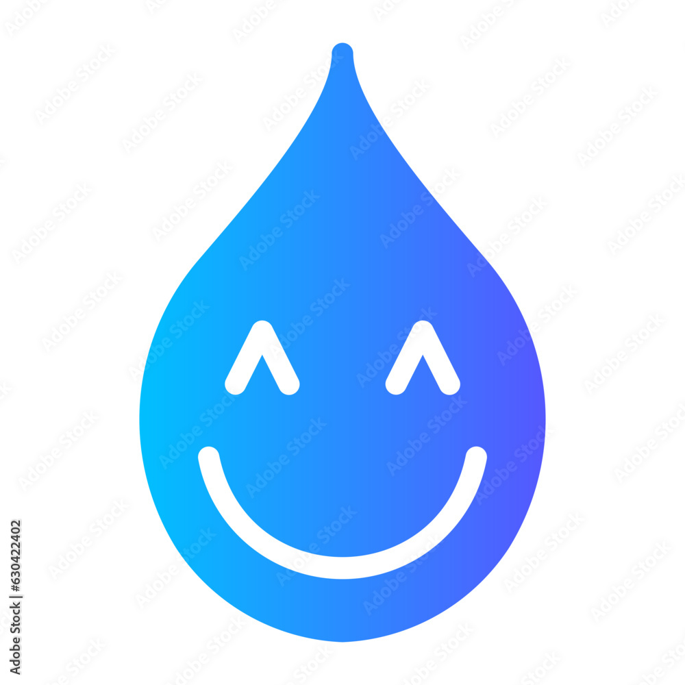 smile gradient icon