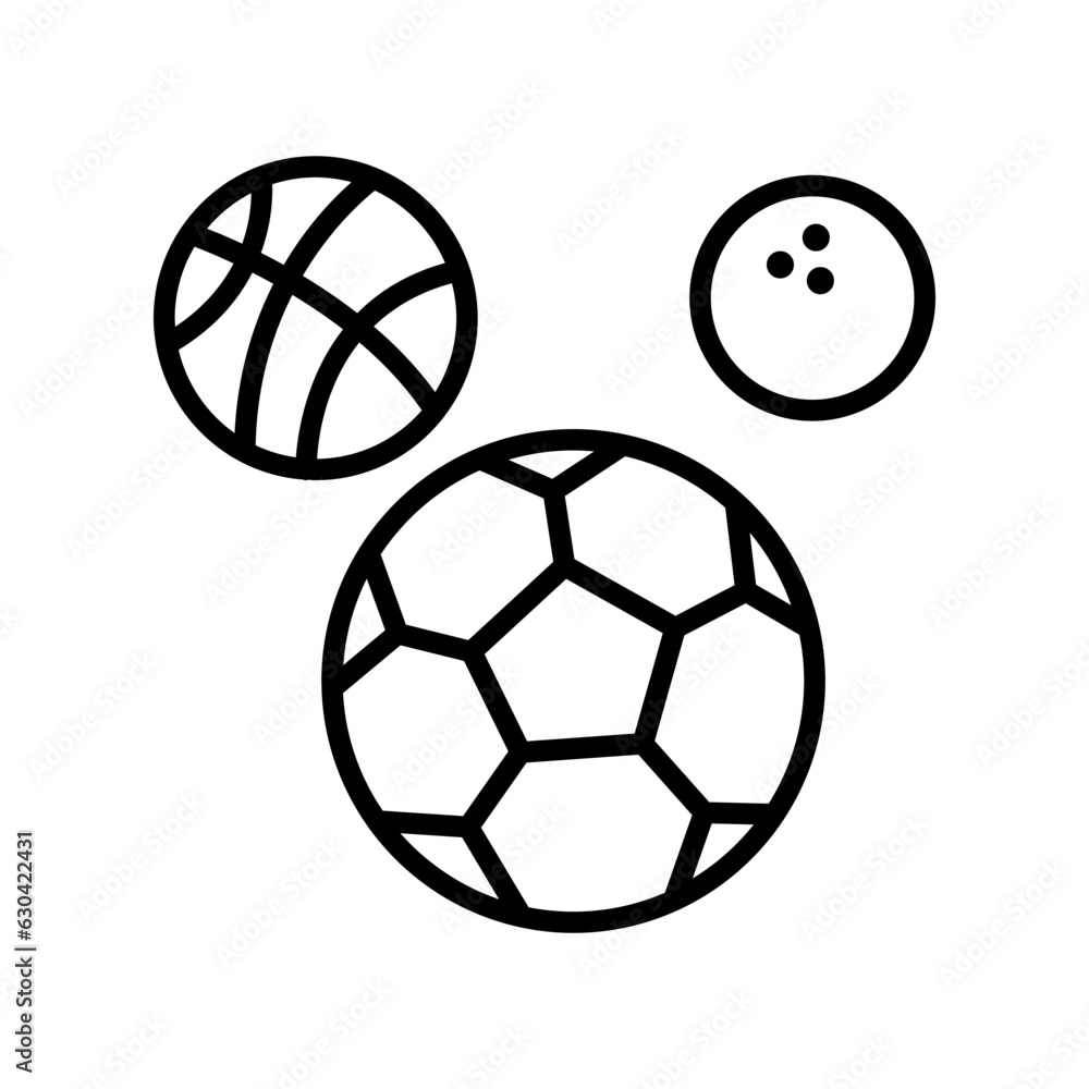 Obraz premium Balls icon