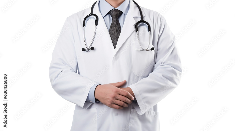 Transparent Happy and friendly doctor Man With Stethoscope In Hospital. Transparent Background Transparent Happy and friendly doctor Man With Stethoscope In Hospital. Transparent Background