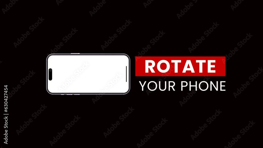 rotate your phone transition animation rotate your phone transition animation