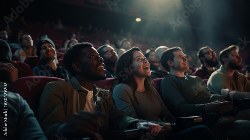 Audience Theatre Laughing