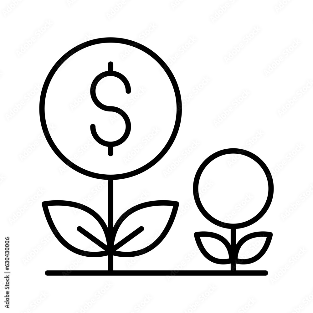 Obraz premium Profit icon