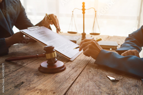 contract of sale was placed on the table in the lawyer office because the company hired the lawyer office as a legal advisor and drafted the contract so that the client could sign the right contract.
