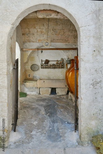 Wallpaper Mural The entrance of a characteristic house in Ruffano, an old village in the province of Lecce, Italy. Torontodigital.ca