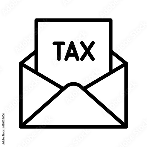 Tax document icon